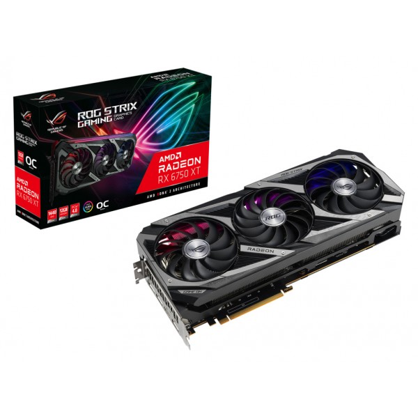 Asus Radeon RX 6750 XT 12GB GDDR6 ROG Strix OC Edition