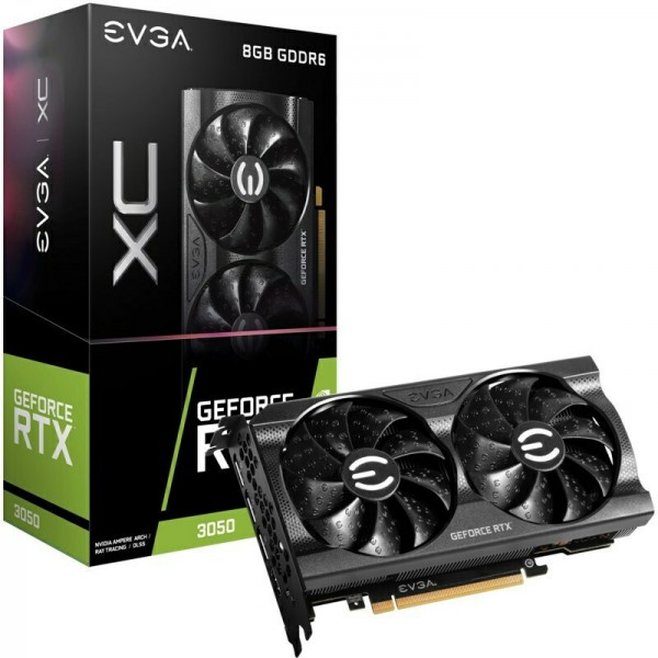 EVGA GeForce RTX 3050 8GB GDDR6 XC